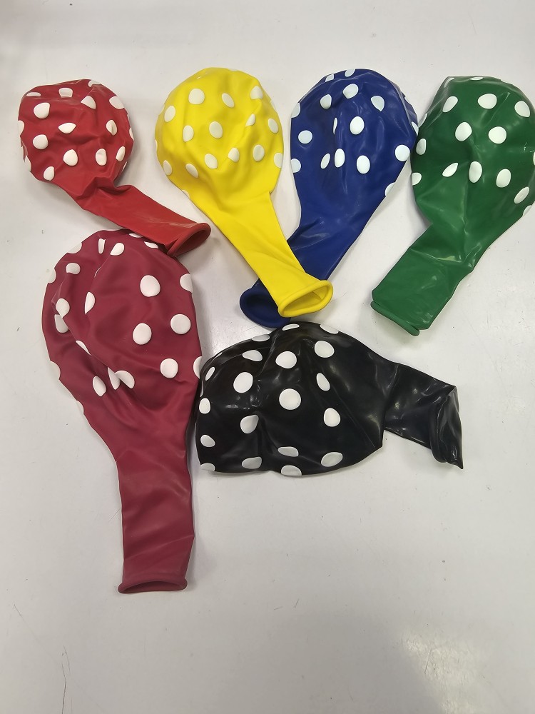 Polka Dot Balloons (6pk)