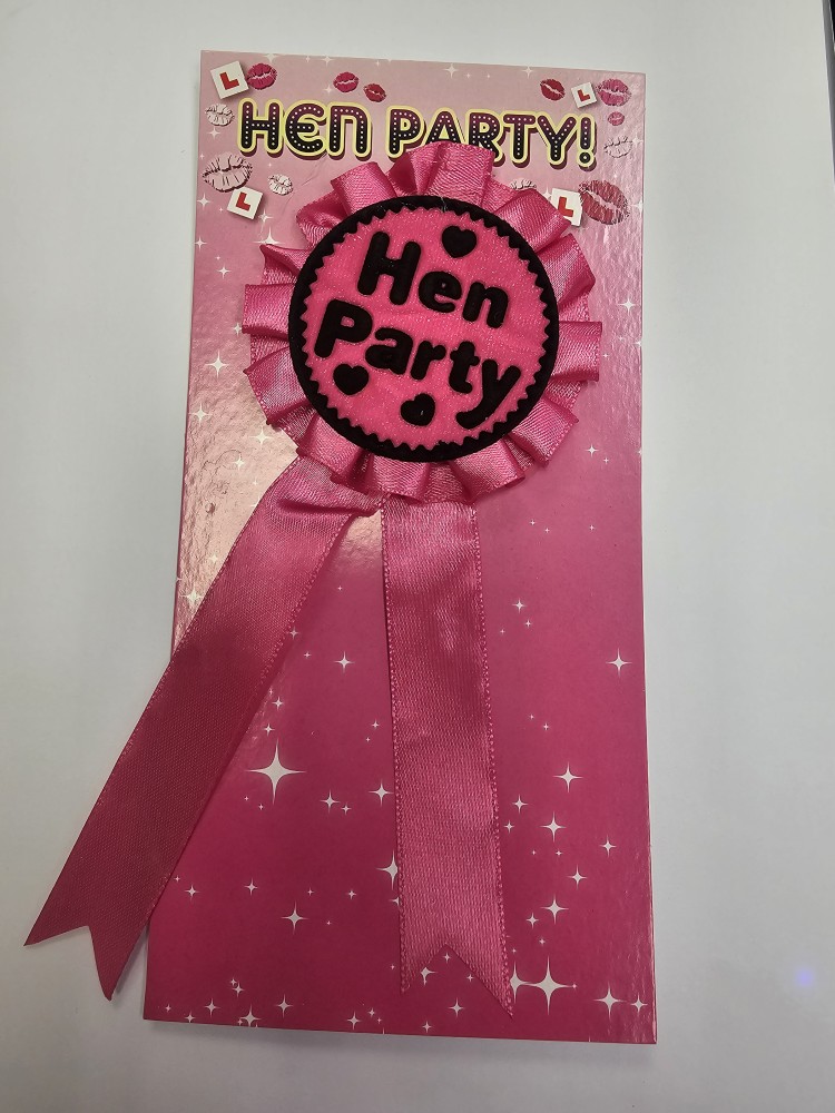 Hen Party Rosette